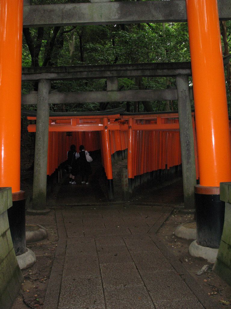 Фушими Инари-тайша: Храм тысячи ворот. Тории