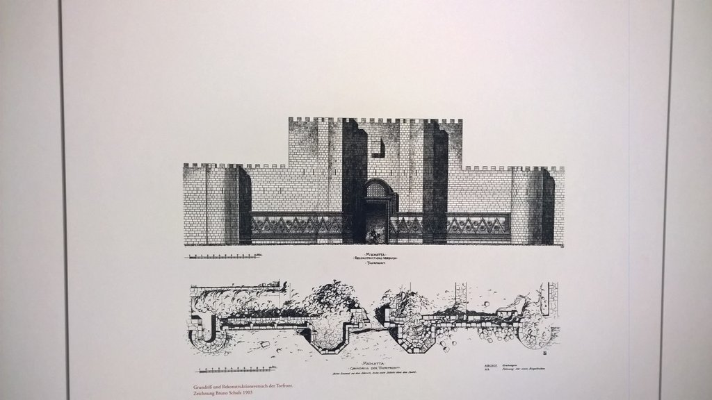Реконструкция возможного внешнего вида дворца из Мшатты (Летний дворец Омейядов, предп. халиф Валид II)